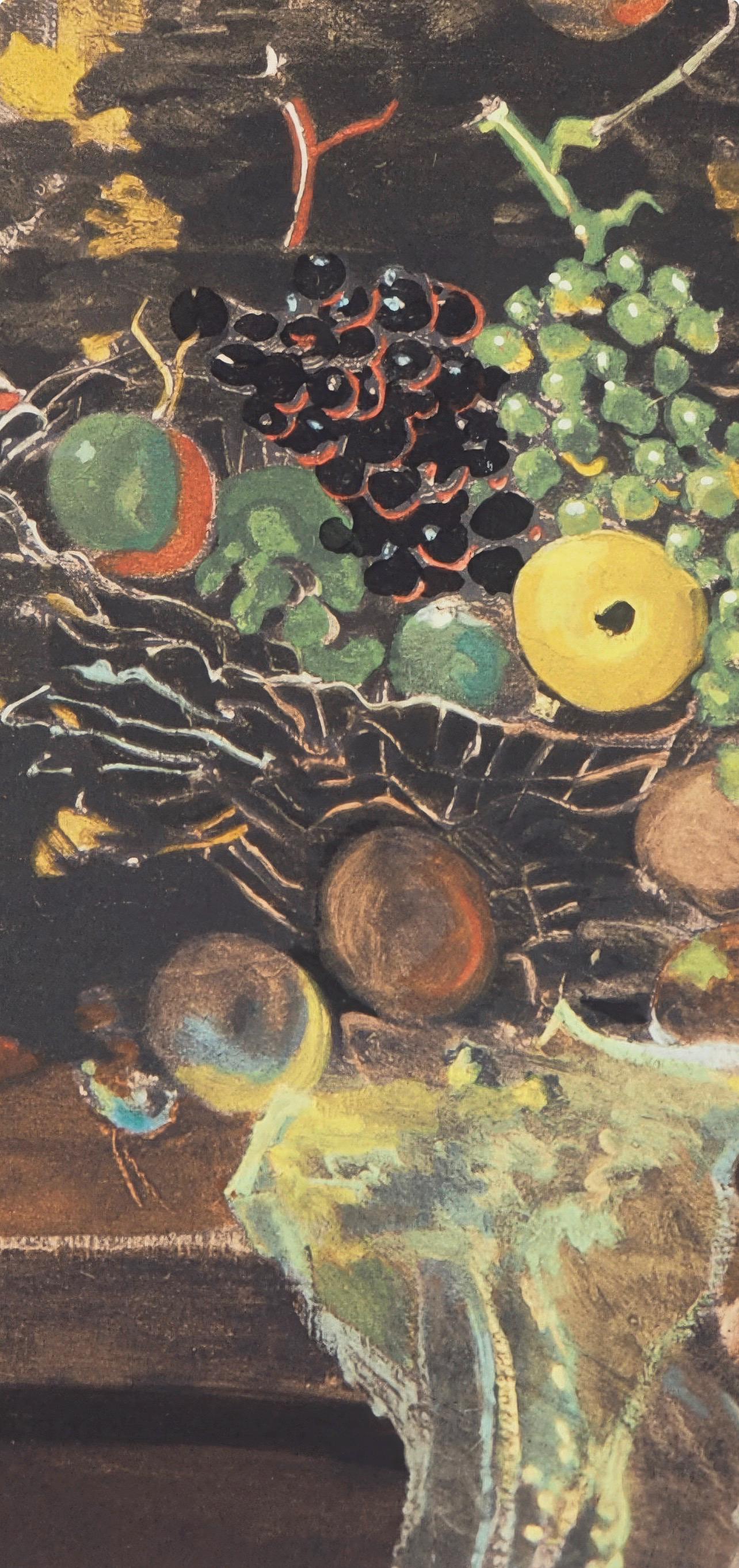 Andr Derain, Nature morte, Andr Derain, 1880-1954, Lithograph and Pochoir, 1961