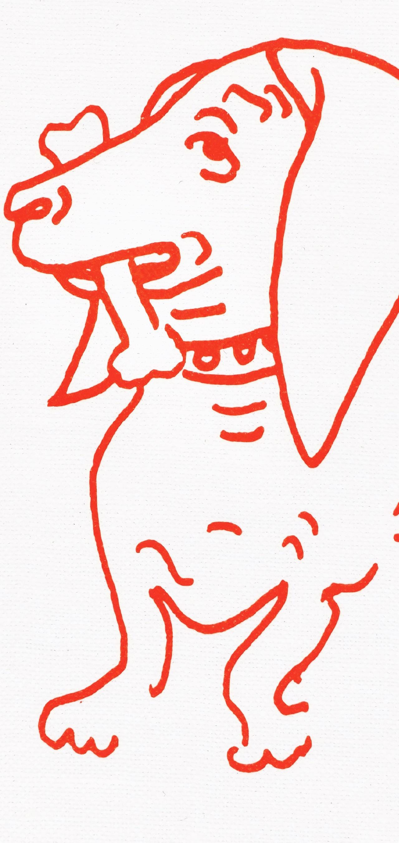 Jean Cocteau, Untitled, from Recipes for a Friend, illustrations by Jean Cocteau, Lithograph, 1964