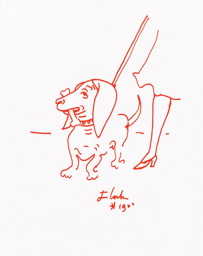 Jean Cocteau, Untitled, from Recipes for a Friend, illustrations by Jean Cocteau, Lithograph, 1964