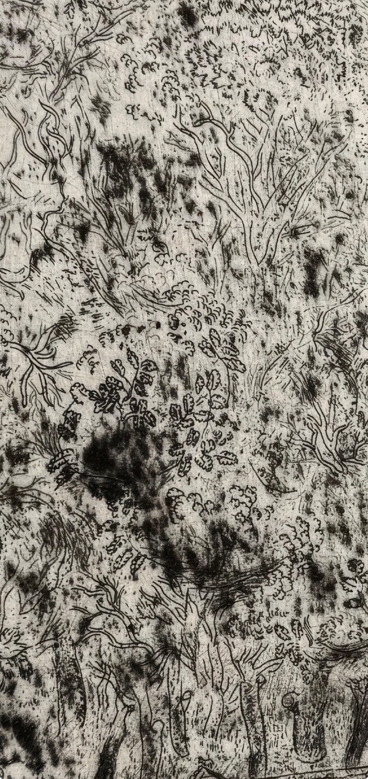Marc Chagall, The Old Park of Pliouchkine, from Dead Souls, Etching, 19231927