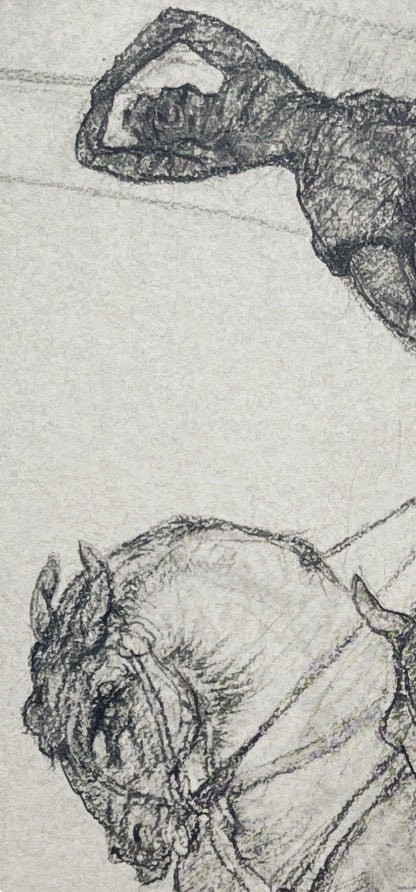 Lithograph by Henri de Toulouse-Lautrec 1967 Pas de Deux