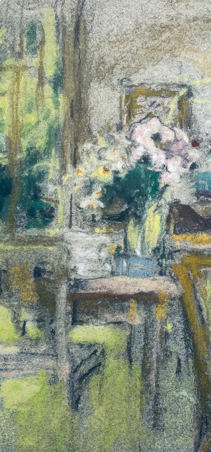 Jean-Edouard Vuillard, The Salon at Clayes, from Vuillard, Twelve Pastels, Lithograph and Pochoir, 1966