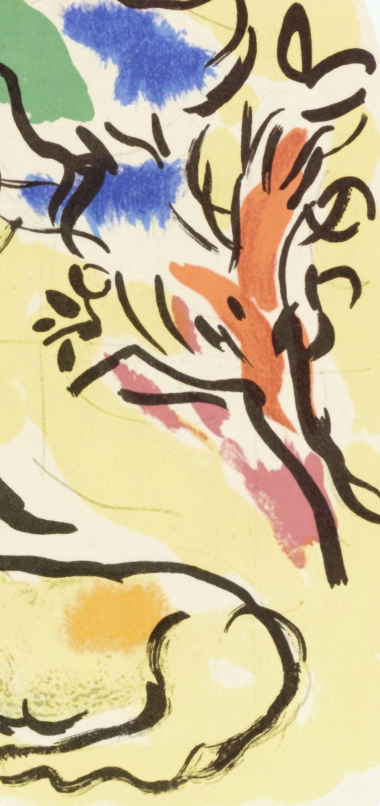 Marc Chagall, Tribe of Naphtali, from The Jerusalem Windows, Lithograph, 1962