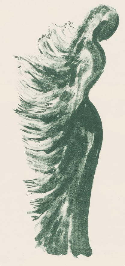 Apelles Fenosa, Tramontane, from Memories and Portraits of Artists, Lithograph, 1972