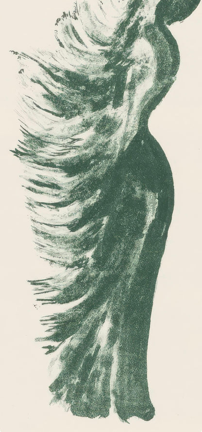 Apelles Fenosa, Tramontane, from Memories and Portraits of Artists, Lithograph, 1972