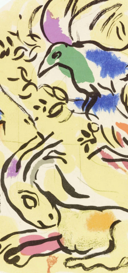 Marc Chagall, Tribe of Naphtali, from The Jerusalem Windows, Lithograph, 1962