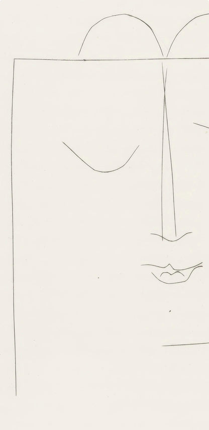 1949 - Pablo Picasso - Untitled - from Carmen - Engraving