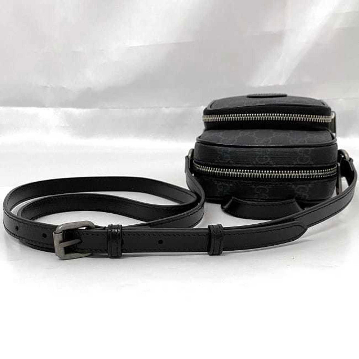 Pochette Shoulder Bag Gucci Leather Pvc