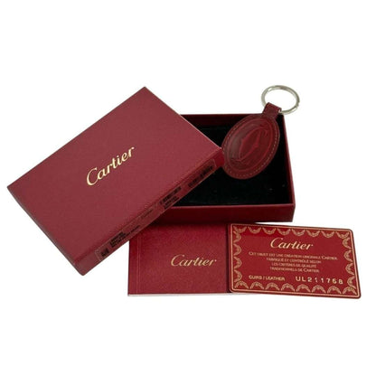 Cartier Keyring Leather Metal