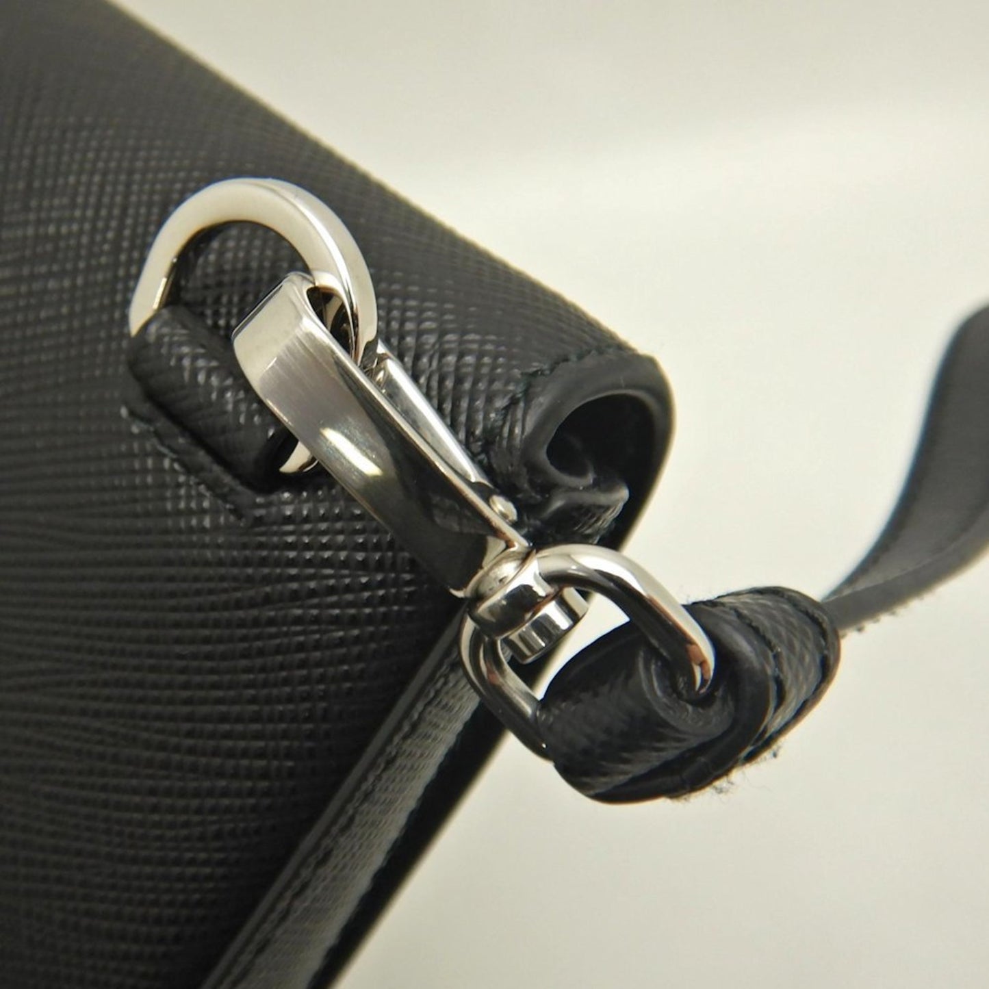 Shoulder Bag Leather By Prada