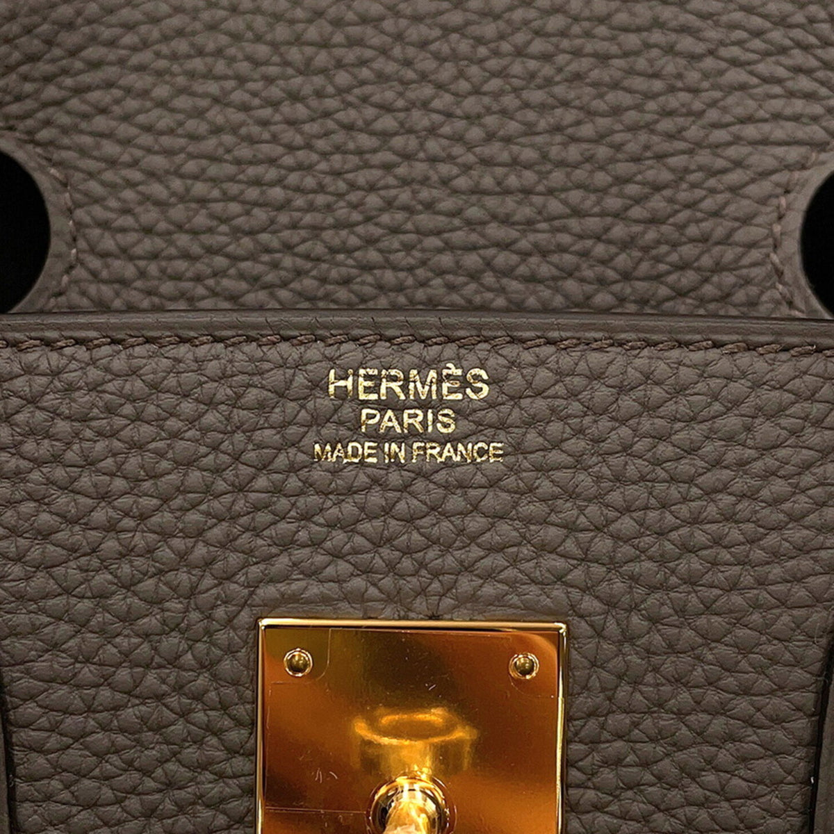 HERMES Handbag Togo Leather