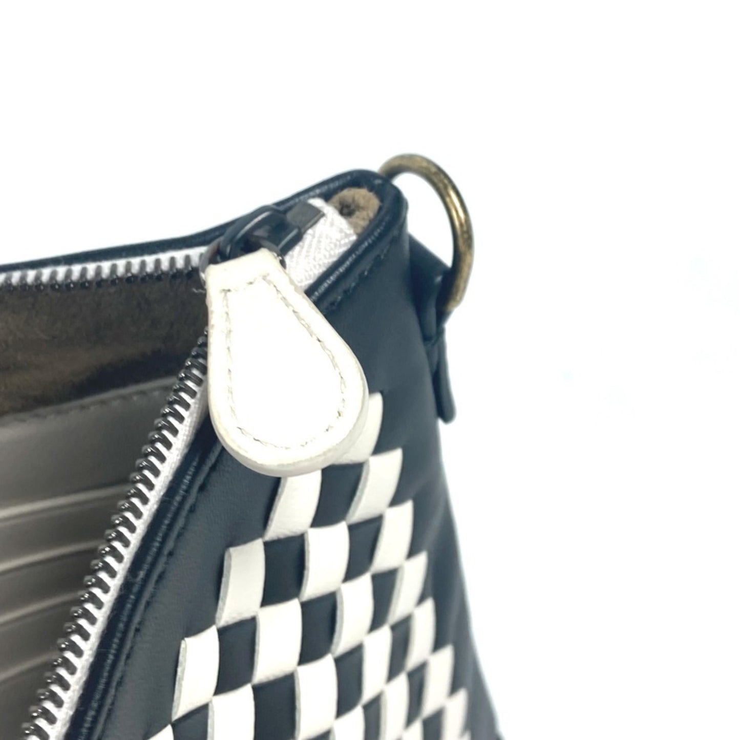 BOTTEGA VENETA Clutch Bag Pochette Pouch Shoulder Bag Leather