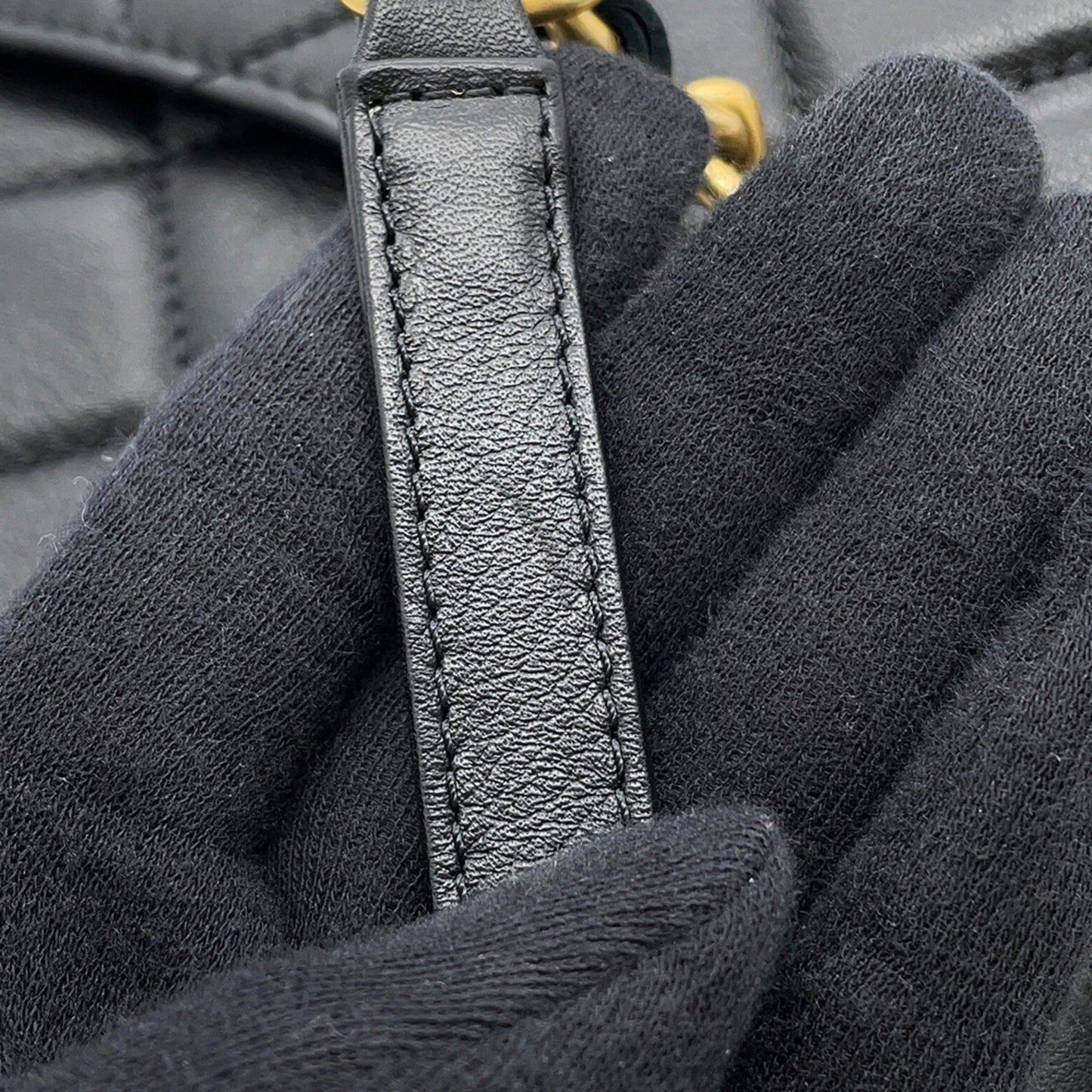 Chanel bag leather shoulder