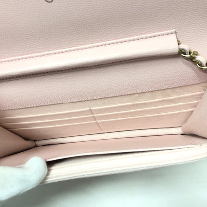 CHANEL Shoulder Bag Caviar Leather
