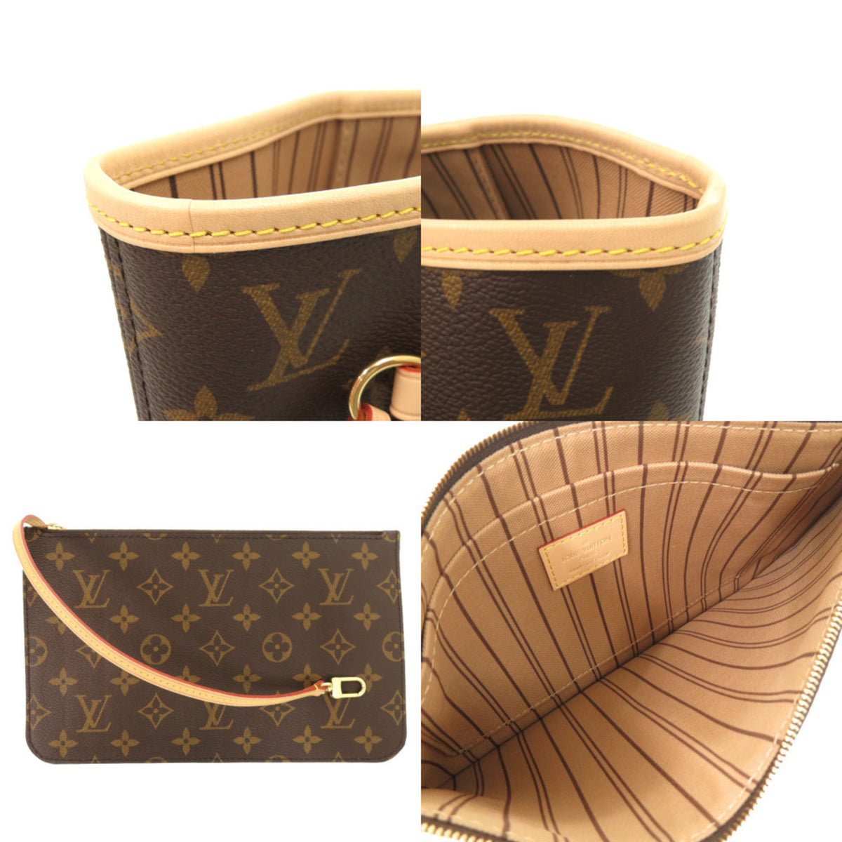 LOUIS VUITTON Tote Bag Monogram Rose Monogram Canvas