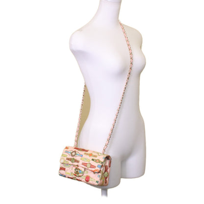 Chanel satin bag shoulder