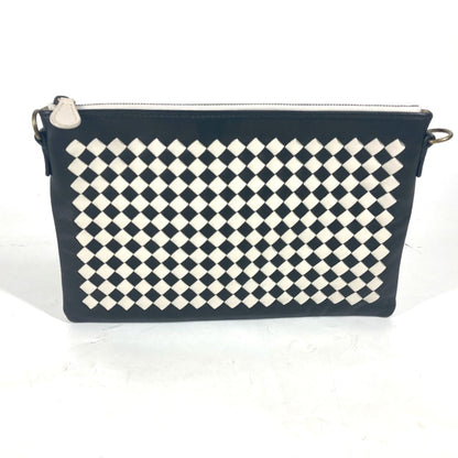 BOTTEGA VENETA Clutch Bag Pochette Pouch Shoulder Bag Leather