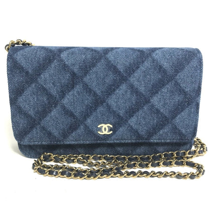 Shoulder bag denim by Chanel