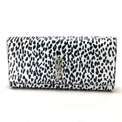 SAINT LAURENT Clutch Bag Leather