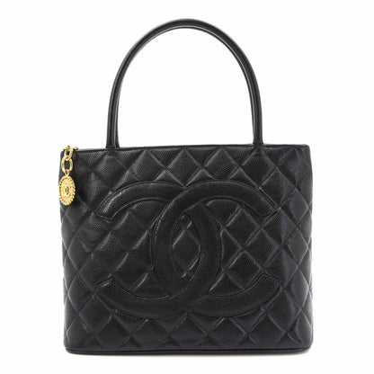 Handbag Chanel Tote Calfskin Grained