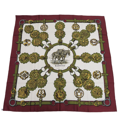 Hermes silk scarf