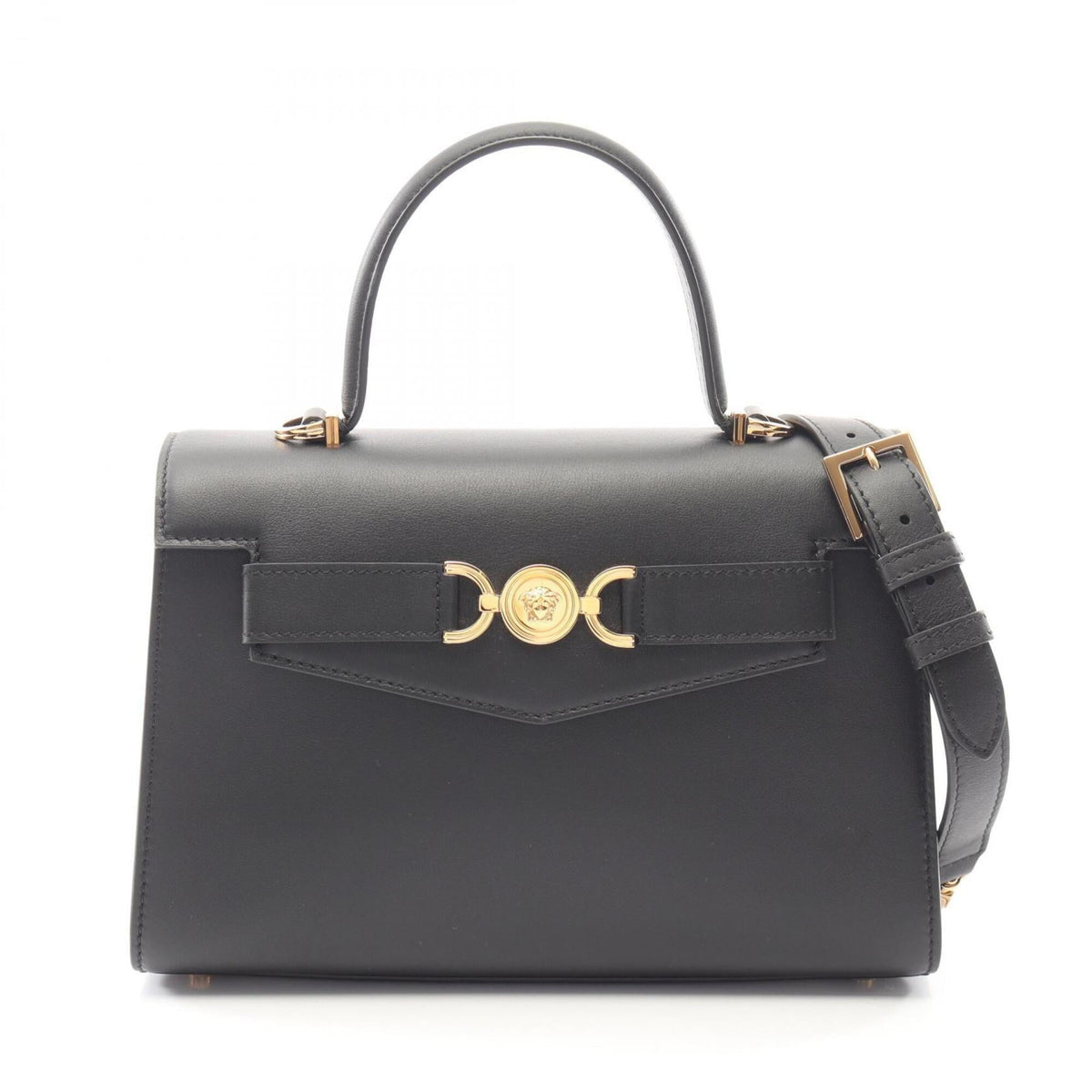 VERSACE Handbag Leather