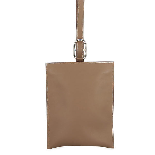 Swift leather sling handbag by Hermes