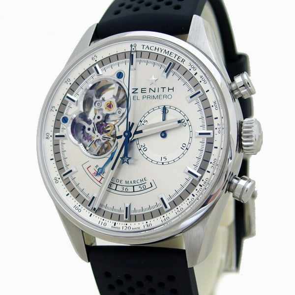 Wristwatch at zenith