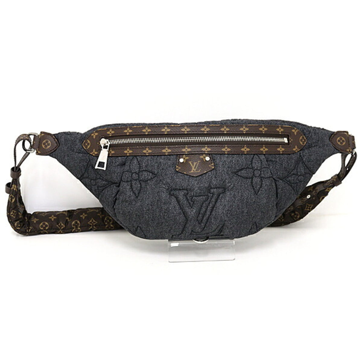 LOUIS VUITTON Crossbody Bag Shoulder Bag Nylon Leather