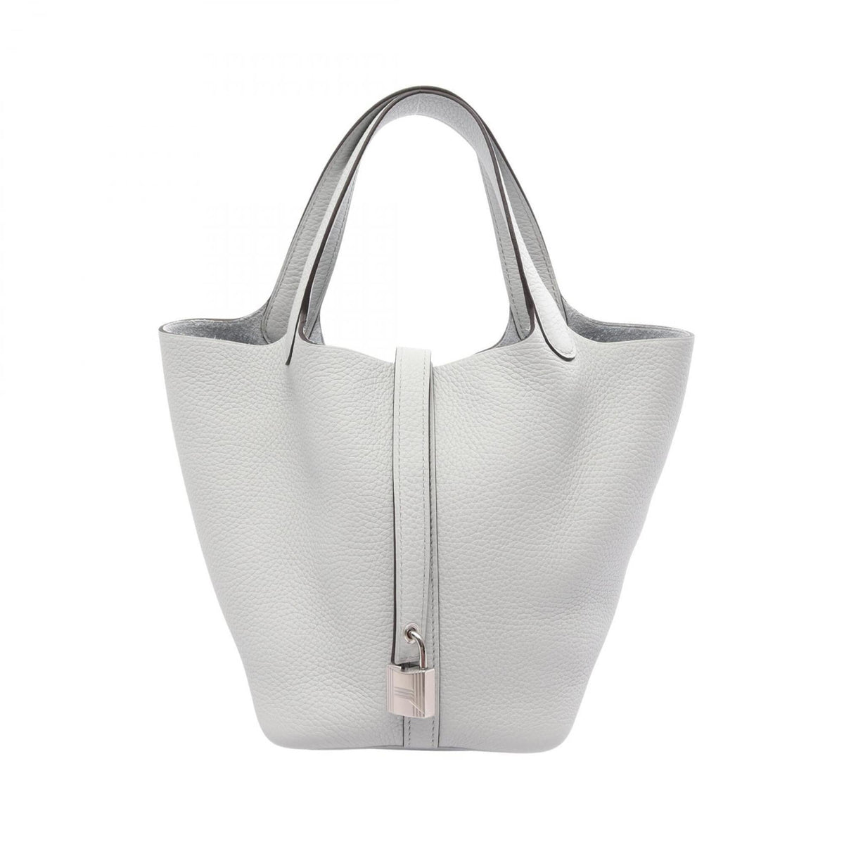 HERMES Handbag Taurillon Clemence Leather