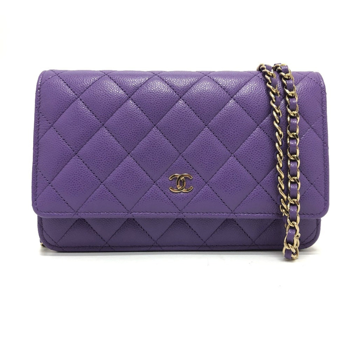 CHANEL Shoulder Bag Caviar Leather