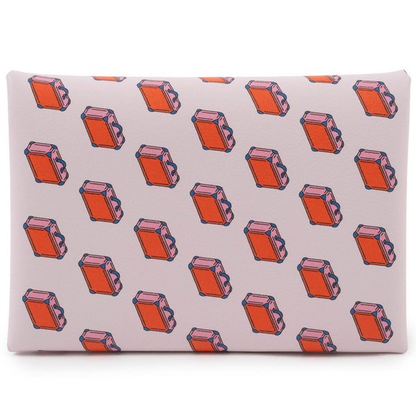 Swift leather card case by Hermes