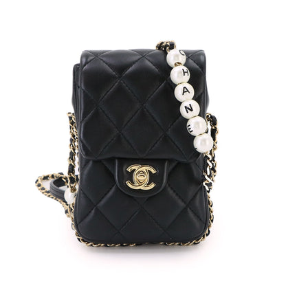 CHANEL Handbag Shoulder Bag Leather