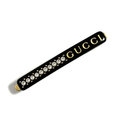 Metal Resin Rhinestone Hair Gucci Pin