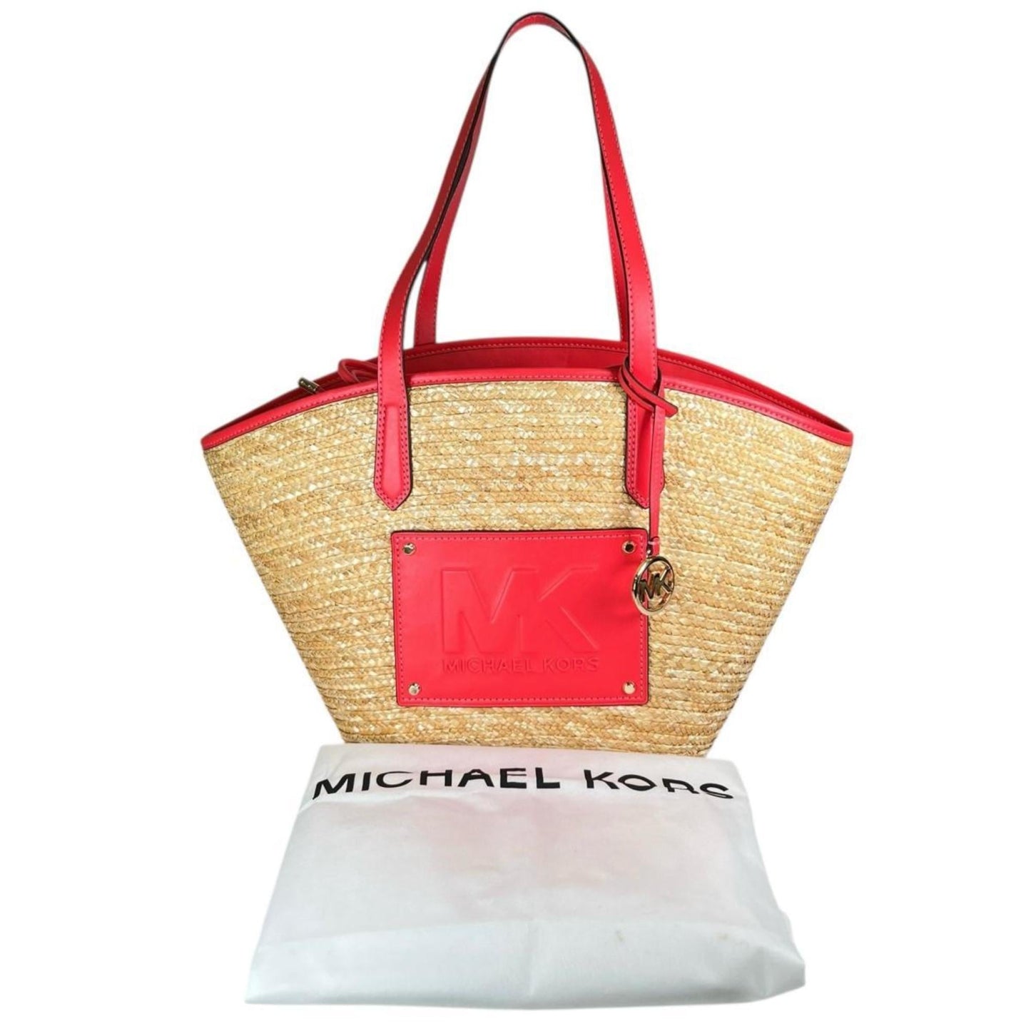 Canvas Leather Handbag by Michael Kors