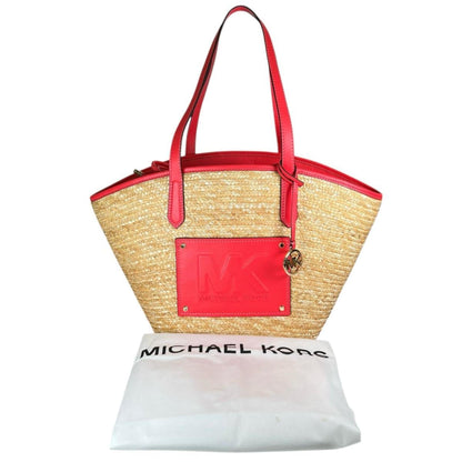 Canvas Leather Handbag by Michael Kors