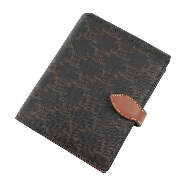 Canvas leather pochette celine