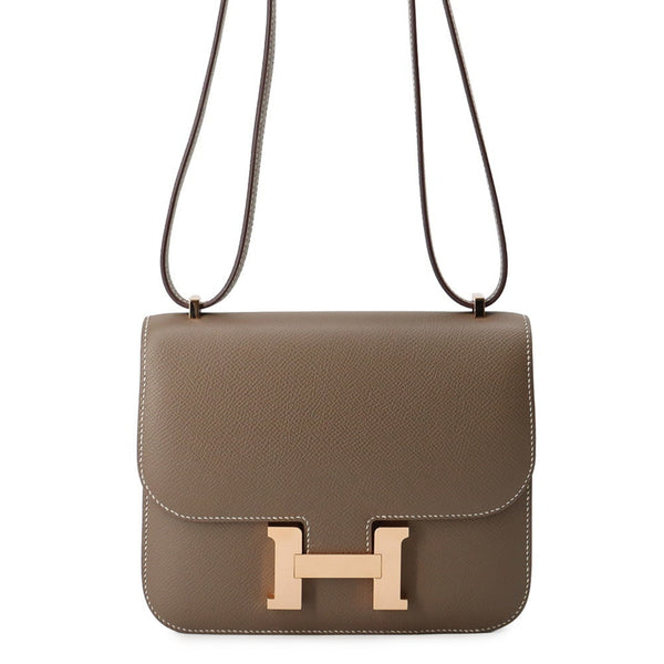 Handbag Hermes Leather Shoulder Epsom Bag