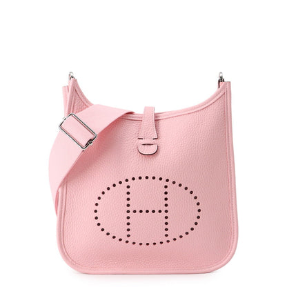 HERMES Shoulder Bag Taurillon Clemence Leather
