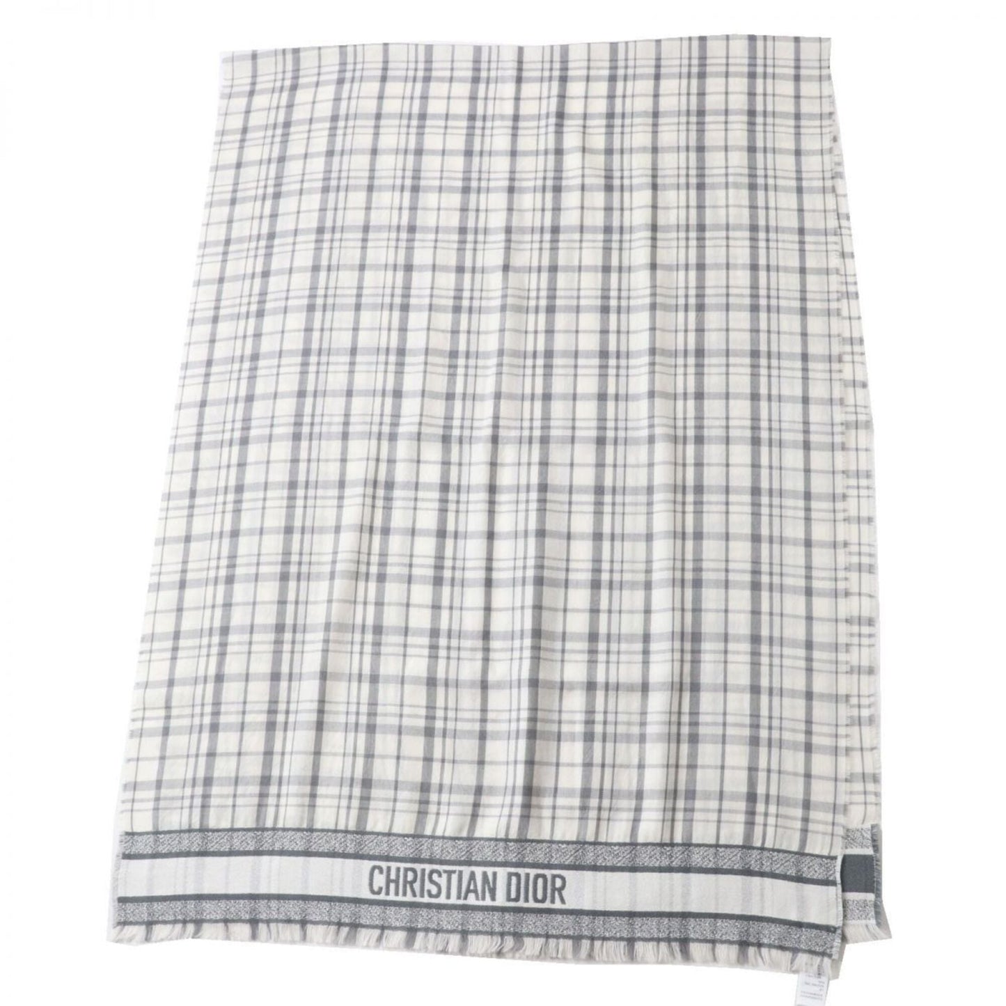 Cashmere Stole 59% Silk Dior Homme Cotton