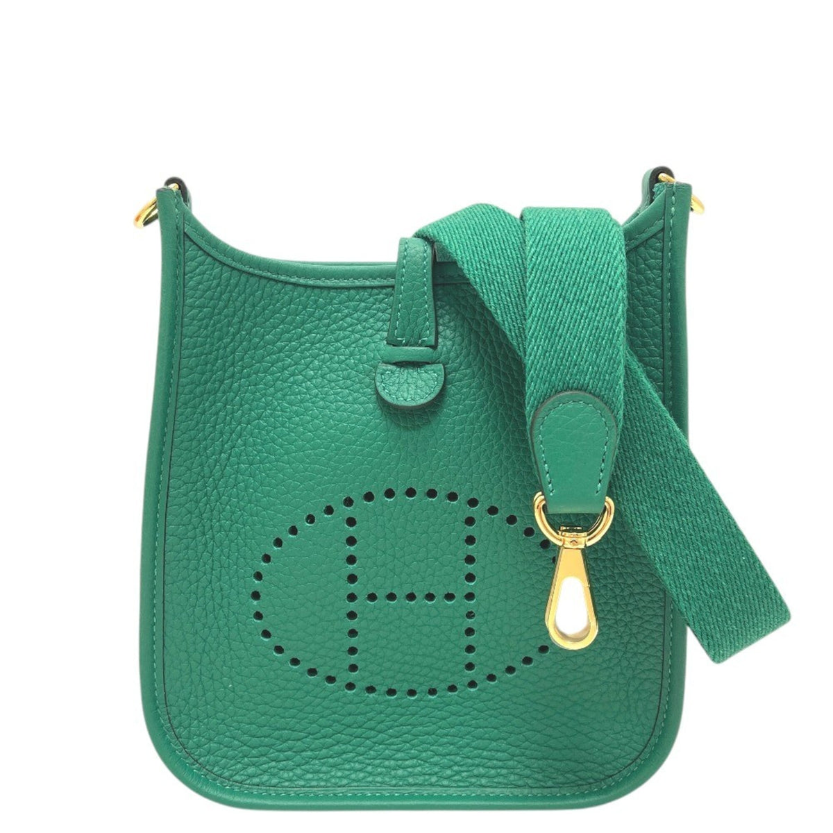 HERMES Handbag Shoulder Bag Taurillon Clemence Leather