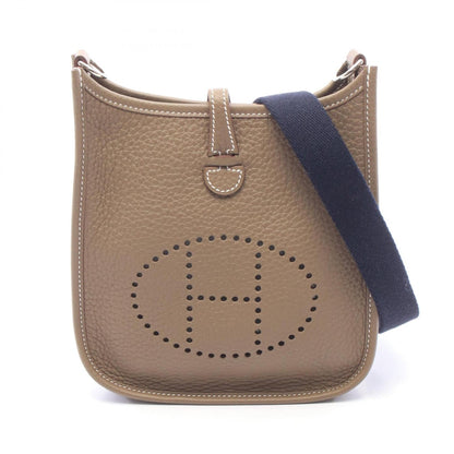 HERMES Handbag Shoulder Bag Taurillon Clemence Leather