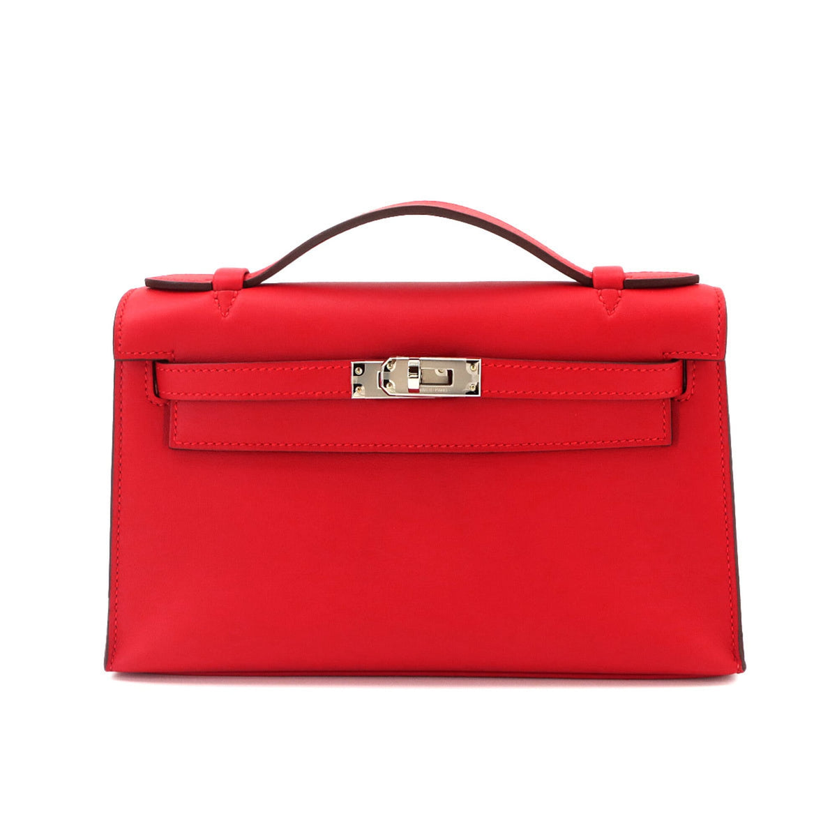 HERMES Handbag Pochette Swift Leather