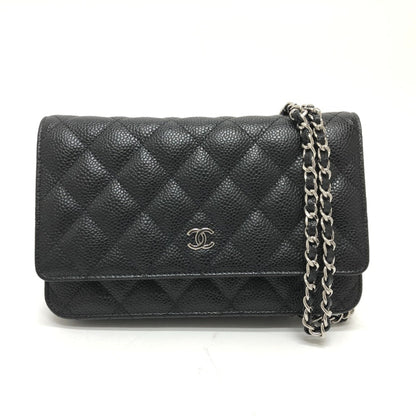 CHANEL Shoulder Bag Caviar Leather