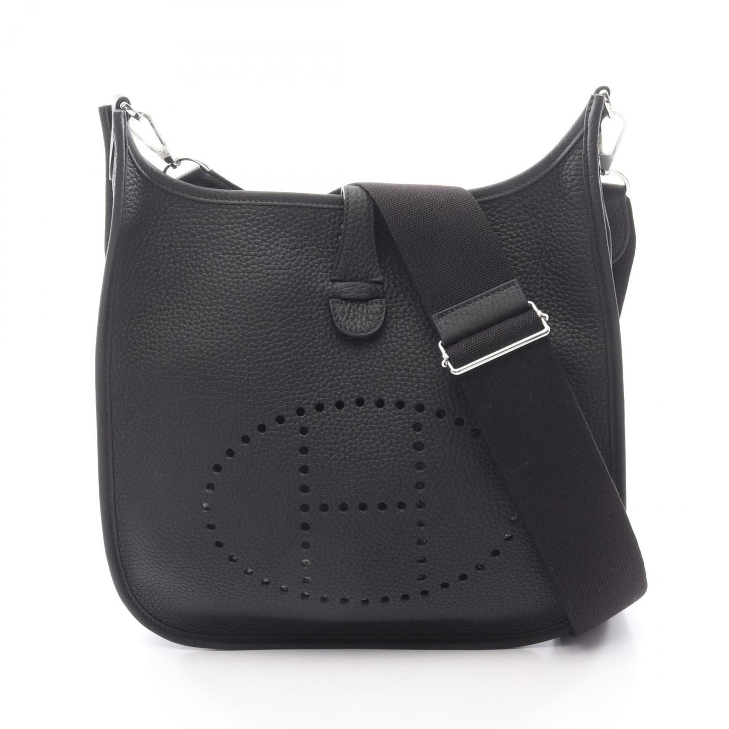 Clemence Leather Shoulder Bag By Hermes