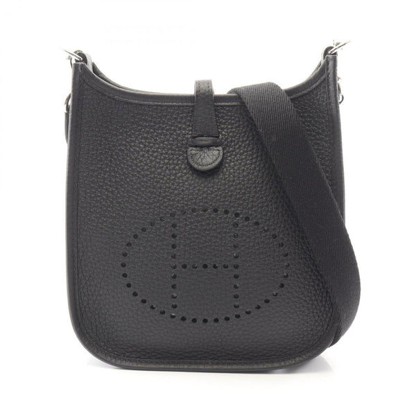 Hermes Shoulder Bag Clemence Taurillon Leather