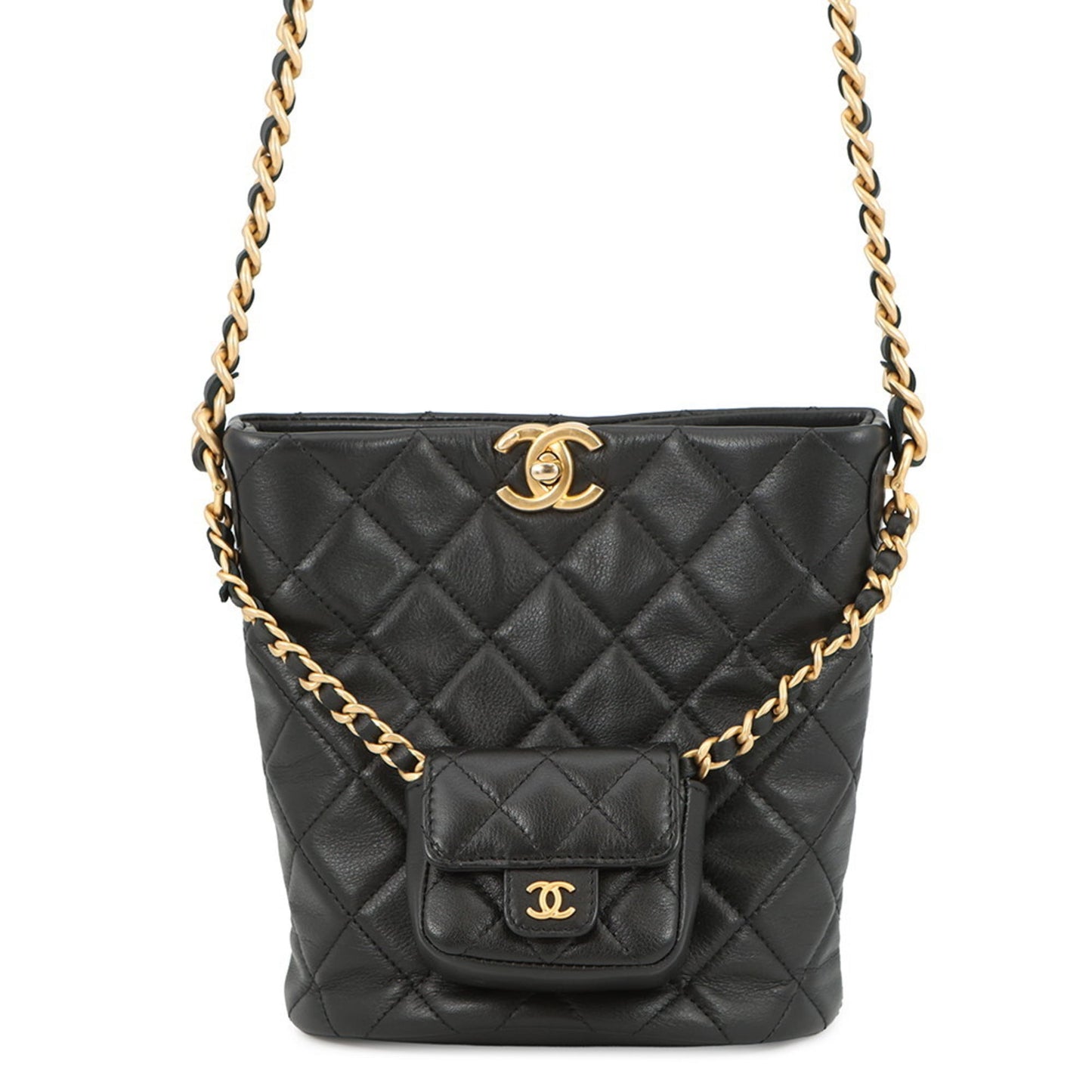 Chanel bag leather shoulder