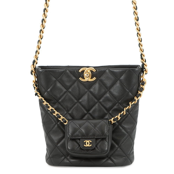 Chanel bag leather shoulder