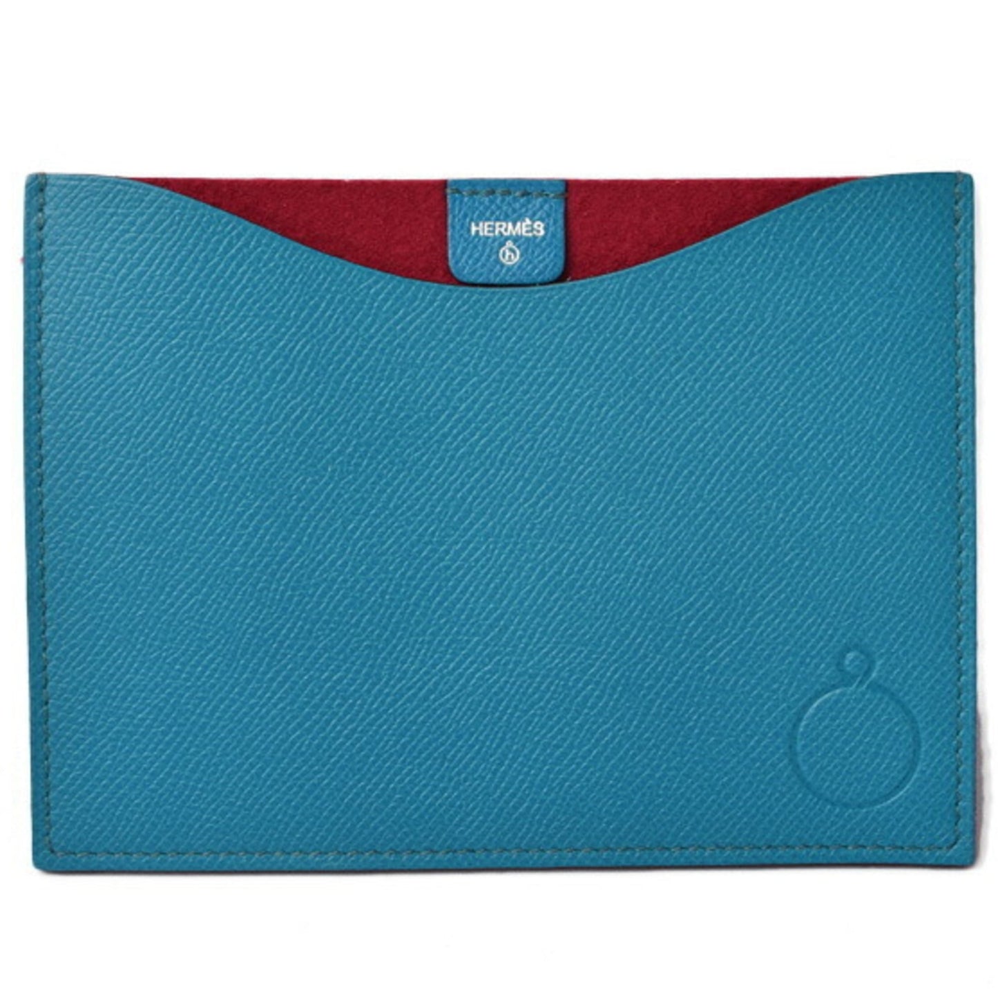 Pouch Epsom Leather Felt Hermes