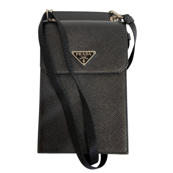Shoulder Bag Leather By Prada